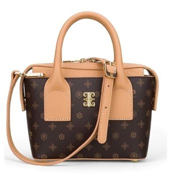 Pierre Cardin Monogram 05Pc24Y543Mn Kadın Omuz Çantası Kahverengi
