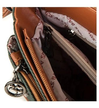 Grande Nas Bag1289 Karaca Kadın Omuz Çantası Yeşil