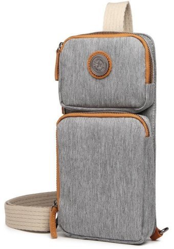 Smart Bags Kırçıllı Kumaş Bodybag 3097 Kadın Omuz Çantası Taba