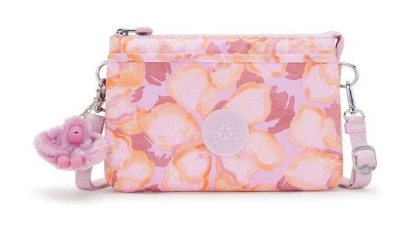 Kipling Riri Desenli Floral Powder Kadın Omuz Çantası Çok Renkli