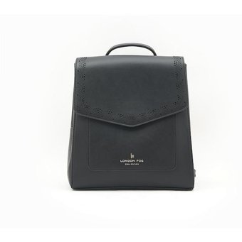 London Fog Camille Backpack 22985 Kadın Omuz Çantası Siyah