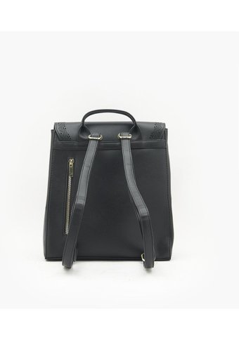 London Fog Camille Backpack 22985 Kadın Omuz Çantası Siyah