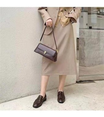 Ce1 Yeni Moda Çanta Trendi Baget Kadın Omuz Çantası Beyaz
