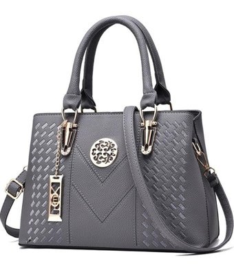 Carrier Tote Moda Kadın Omuz Çantası Gri