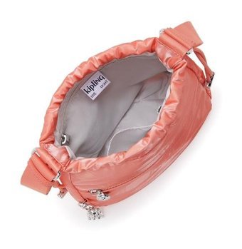 Kipling Jamir Peach Glam Kadın Omuz Çantası Pembe