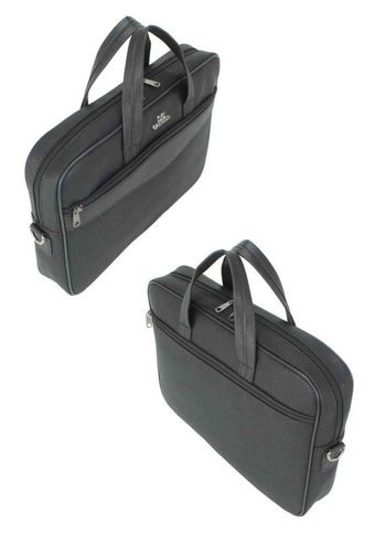Case Club 0514141 El 156 İnç Laptop Bölmeli Kadın Omuz Çantası Siyah