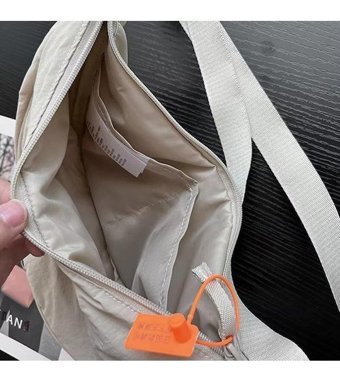 Worryfreeshopping Lbw Su Geçirmez Hafif Kadın Omuz Çantası Kırmızı