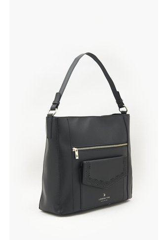 London Fog Sloane Shoulder 22994 Kadın Omuz Çantası Siyah