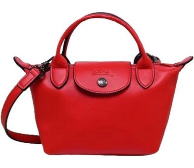 Jzcat Moda Taşınabilir Kuzu Derisi Kadın Omuz Çantası Kırmızı