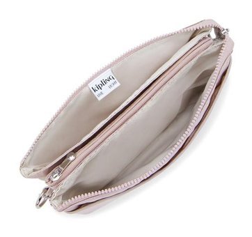 Kipling Riri L Gleam Sılver Kadın Omuz Çantası Gri