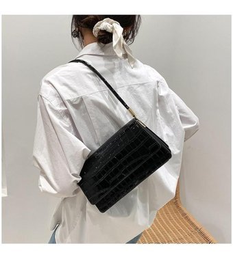 Jzcat Niş Üst Düzey Moda Kadın Omuz Çantası Siyah