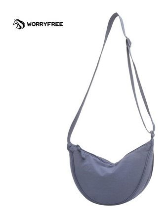 Worryfreeshopping Wr0415103 Şık Basit Naylon Kadın Omuz Çantası Mavi
