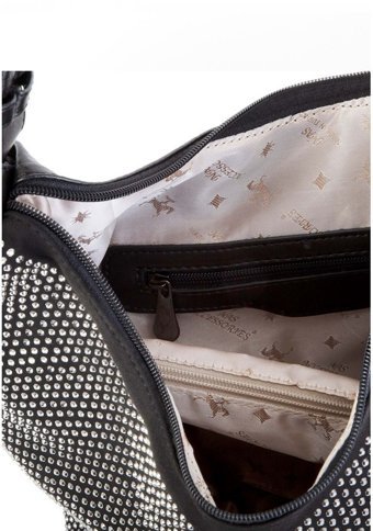 Çlk Accessories Taşlı 9910713 Kadın Omuz Çantası Siyah