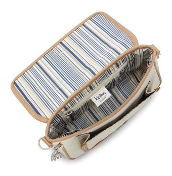 Kipling Inaki Straw Tan Bl Kadın Omuz Çantası Bej