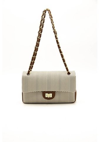 Silver & Polo Nv1054 Kadın Omuz Çantası Bej - Taba