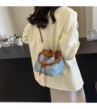 Boutiques Kova Niş Kadın Omuz Çantası Mavi