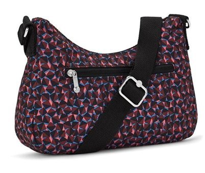 Kipling Ayda Desenli Happy Squares Kadın Omuz Çantası Çok Renkli
