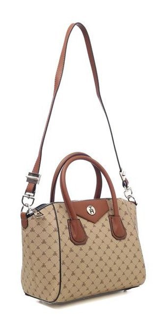 Th Bags ThYs992010 Logolu Kadın Omuz Çantası Vizon