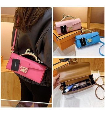 Worryfreeshopping Lbw Fashion Pu Kadın Omuz Çantası Beyaz