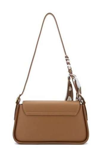 Tamer Tanca Vegan 921 26754 Bn Y24 Kadın Omuz Çantası Camel