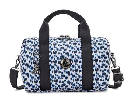 Kipling Bina M Desenli Curıous Leopard Kadın Omuz Çantası Çok Renkli