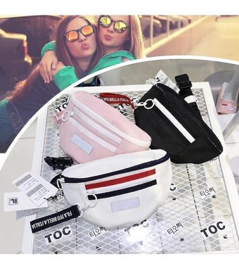 Alibee Üç Renkli Küçük Bag Mini Haberci Kadın Omuz Çantası Siyah