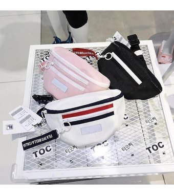 Alibee Üç Renkli Küçük Bag Mini Haberci Kadın Omuz Çantası Siyah