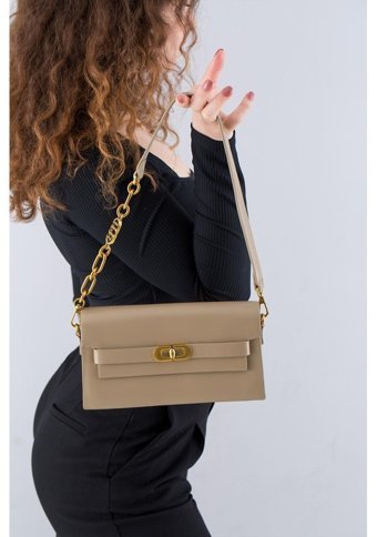 Kriste Bell 26761 Kadın Omuz Çantası Haki