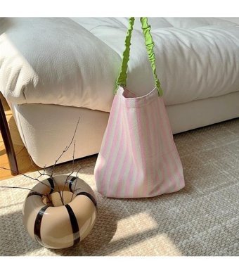 Worryfreeshopping Lbw Kanvas Kadın Omuz Çantası Pembe