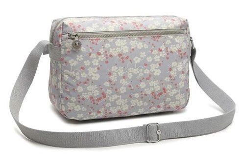 Smart Bags Krinkıl Çiçekli Smb3165 Kadın Omuz Çantası Çok Renkli
