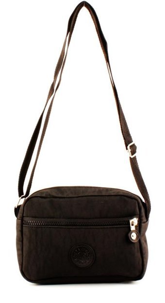 Luwwe Bag'S Krinkıl Üç Bölmeli Fermuarlı 20764 Kadın Omuz Çantası Siyah