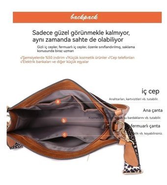 Worryfreeshopping Lbw Kadın Omuz Çantası Kırmızı