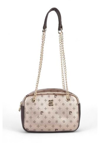 Pierre Cardin Monogram 05Pc23K103Mn Kadın Omuz Çantası Altın