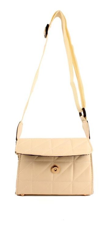 Luwwe Bag'S Kapitoneli 10582 Krem Kadın Omuz Çantası Krem