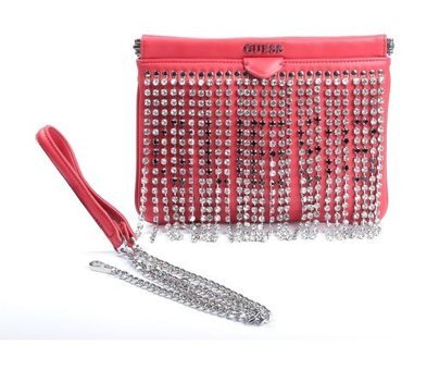 Guess Hwclemp0123Red Kadın Omuz Çantası Kırmızı