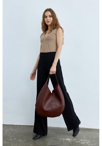 Mopia Dublin Yavrulu Shopper Kadın Omuz Çantası Bordo