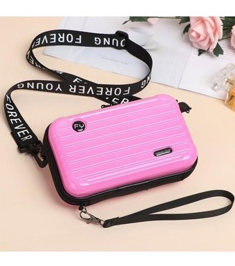 Yystore Üç Boyutlu Mını Modelleme Kadın Omuz Çantası Pembe
