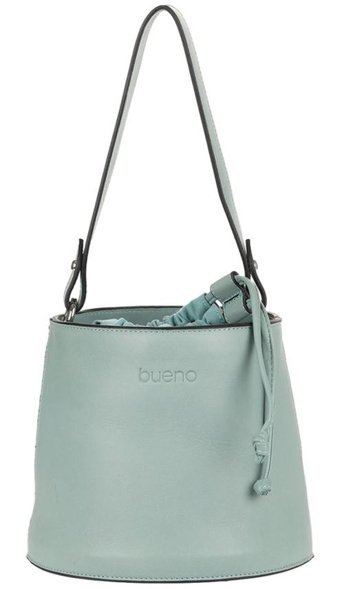 Bueno Shoes 01Wby3607 Deri Kadın Omuz Çantası Yeşil