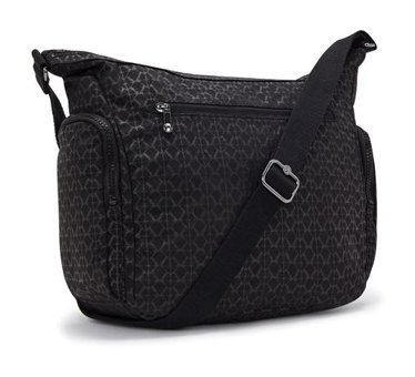 Kipling Gabb Sıgnature EmKadın Omuz Çantası Siyah