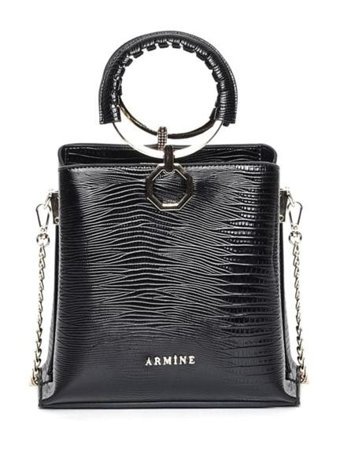 Armine 260 si Armine260R6201 Kadın Omuz Çantası Siyah