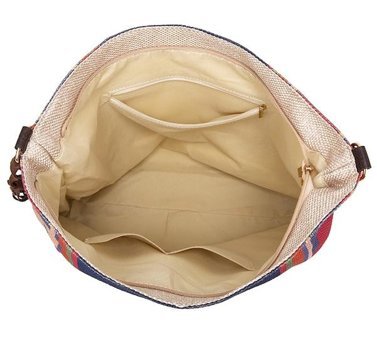 Worryfreeshopping Wr409503 Retro Moda Püskül Kadın Omuz Çantası Kırmızı