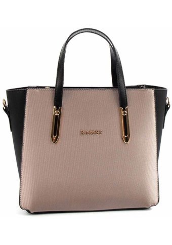 Bambi Bronz C06636431609 Bronz Kadın Omuz Çantası Bronz - Siyah