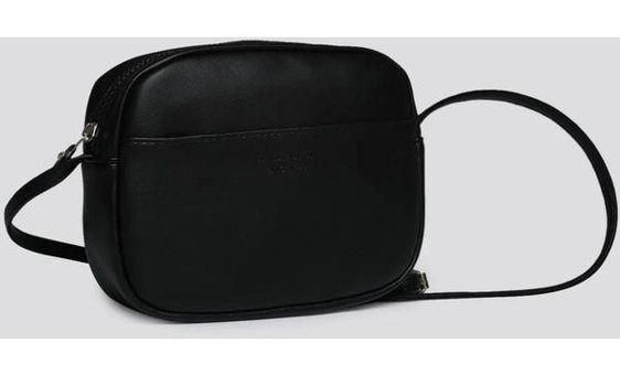 Tena Moda Stay Beautıful Yazılı Fermuarlı Kadın Omuz Çantası Siyah