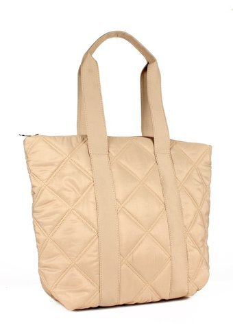 Luwwe Bag'S Anne Boy Paraşüt Kumaş Shopper Tarz 10610 Kadın Omuz Çantası Vizon