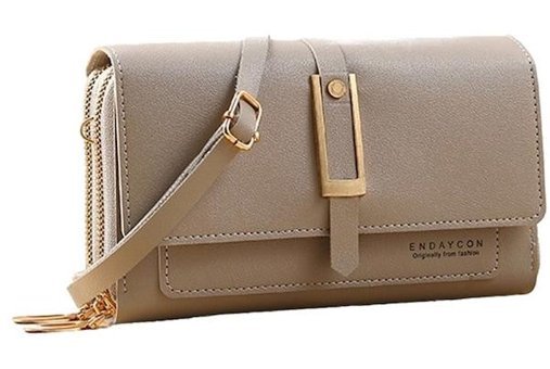 Orz Yeni Moda Çok Fonksiyonlu Kadın Omuz Çantası Gri