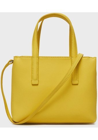 Calvin Klein K60K611675 Laf Kadın Omuz Çantası Sarı