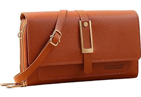 Orz Yeni Moda Çok Fonksiyonlu Kadın Omuz Çantası Kahverengi