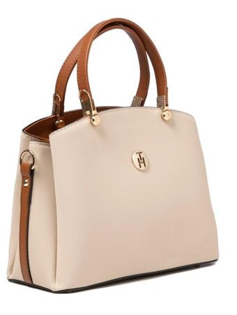 Th Bags ThYk6371 Std Krem Kadın Omuz Çantası Krem