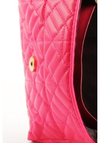 Luwwe Bag'S Kapitoneli Zincir 20652 Kadın Omuz Çantası Pembe