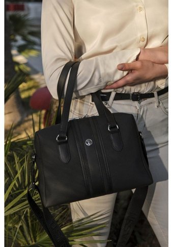 U.S. Polo Assn. Us23662 Kadın Omuz Çantası Siyah